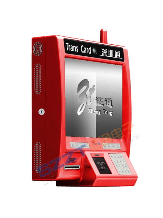 Wall Mounted Payment Terminal with Touch Screen, Card Reader and PCI EPP